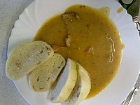 Hamburska veprova kyta, houskove knedliky